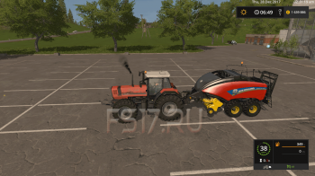 Тюкопресс NEW HOLLAND BALER ED PACK V1.0 для Farming Simulator 2017