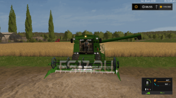Комбайн JOHN DEERE 2064 V2.0 для Farming Simulator 2017