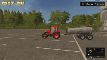 Разбрасыватель жидкого навоза REIME 9500 V1.0.0.0 для Farming Simulator 2017