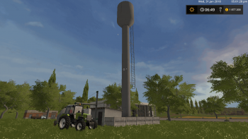 Покупаемая точка набора воды v 1.2 для Farming Simulator 2017