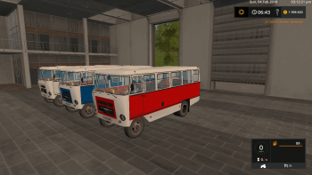 Автобус Кубань-Г1А1 v 1.0 для Farming Simulator 2017