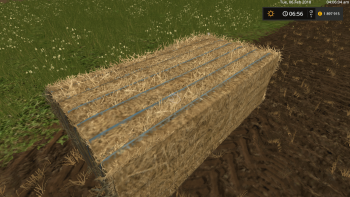 Текстура синей веревки для тюков v 1.0 для Farming Simulator 2017