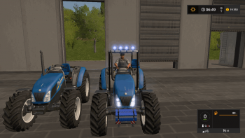 Трактор New Holland T 4.75 v 1.1 для Farming Simulator 2017