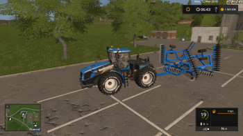 Плуг FORD DISC 242 V1.0 для Farming Simulator 2017