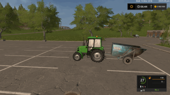 Прицеп ПТС 6 v 1.0  для Farming Simulator 2017