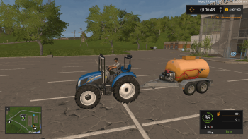 Цистерна для топлива LIZARD FUEL CART V1.0 для Farming Simulator 2017