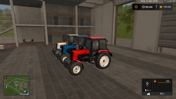 Трактор МТЗ 1025 vм 4.0 для Farming Simulator 2017