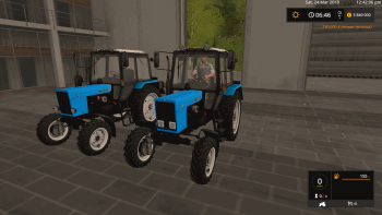 Трактор МТЗ 82 v 2 для Farming Simulator 2017