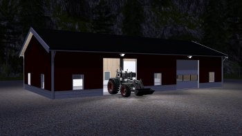 Объект GE NORDIC FARM BUILDINGS V1.0 для Farming Simulator 2017