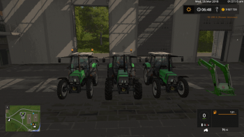 Пак тракторов DEUTZ AGROSTAR 4.71 - 6.31 SET V1.2.0.0 для Farming Simulator 2017