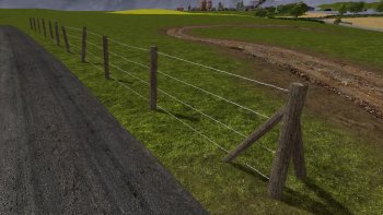 Объект GE BARBED FENCE KIT (PREFAB) V1.0.0.0 для Farming Simulator 2017