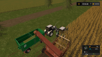 Прицепной кормоуборочный комбайн КСС v 1.4 для Farming Simulator 2017