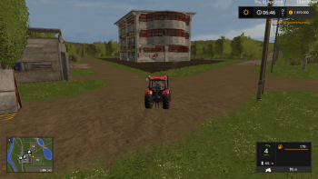 Гараж CAR PARK V1.0 для Farming Simulator 2017