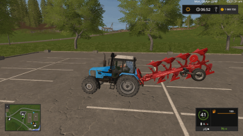 Трактор МТЗ 1221.2 v 2.1 для Farming Simulator 2017