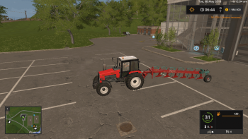 Плуг KVERNELAND BE 6 V1.0 для Farming Simulator 2017