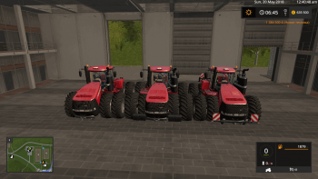 Трактор CASE STEIGER V5.0 для Farming Simulator 2017