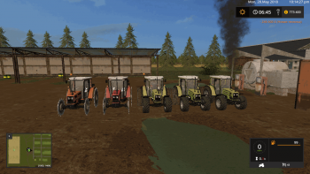 Пак тракторов HURLIMANN v 1.1 для Farming Simulator 2017