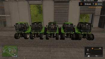Трактор DEUTZ-FAHR INTRAC V1.1.0.0 для Farming Simulator 2017