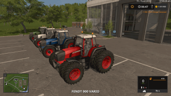 Трактор FENDT 900 VARIO TMS V1.2 для Farming Simulator 2017