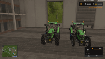 Трактор DEUTZ FAHR 6TTV V1.1 для Farming Simulator 2017