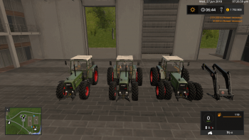 Трактор FENDT FARMER 310 / 312 TURBOMATIK V2.0 для Farming Simulator 2017