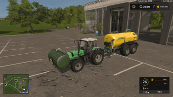Бочка GOMA FRONTTANK V1.0.0.0  для Farming Simulator 2017