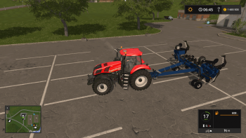 Плуг BLU JET SUB TILL 4 V1.0 для Farming Simulator 2017