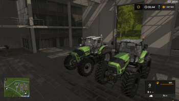 Трактор DEUTZ-FAHR AGROTRON X720 V1.1 для Farming Simulator 2017