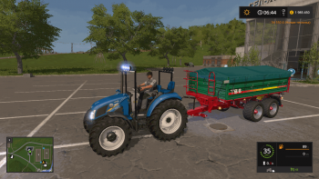 Прицеп METAL TRAILER SMALL V1.0 для Farming Simulator 2017