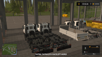 Пак TATRA T815-280 S25 V1.0.0.0 для Farming Simulator 2017