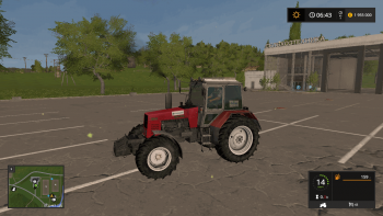 Трактор МТЗ 1221 v 1.6 для Farming Simulator 2017