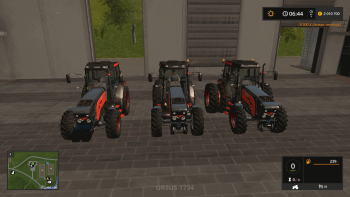Трактор Ursus 1674 Forte v 1.1 для Farming Simulator 2017