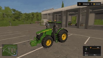 Пак JOHN DEERE 7R SERIES PACK UPDATE V1.1 для Farming Simulator 2017