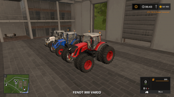 Пак тракторов FENDT v 1.0.0.1 для Farming Simulator 2017