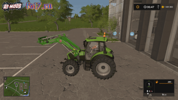 Трактор DEUTZ FAHR 5130TTV V2.0.0 для Farming Simulator 2017