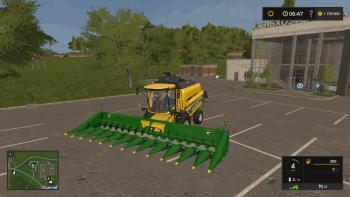 Кукурузная жатка JOHN DEERE 612C V1.1 для Farming Simulator 2017