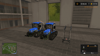 Трактор NEW HOLLAND TK4060 V1.1 для Farming Simulator 2017