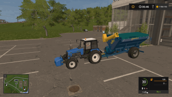 Прицеп перегрузчик Egritech БНП-20 v 1.0 для Farming Simulator 2017
