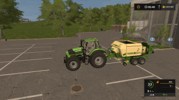 Тюкопресс KRONE BIGPACK 120-80 DH V1.0 для Farming Simulator 2017