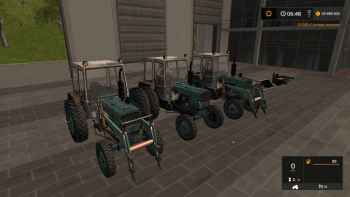 Трактор ЮМЗ-6КЛ ПКУ v 1.3 для Farming Simulator 2017