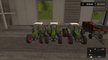 Трактор FENDT FAVORIT 600 LSA (611, 612, 615) V2.2 для Farming Simulator 2017