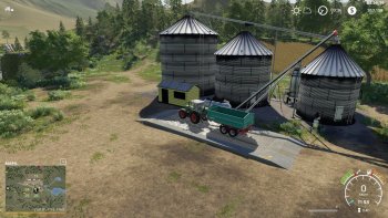 Хранилище HARVESTORE GRAIN SILO V1.0.1 для Farming Simulator 2019