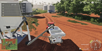 Объект Placeable Fertilizer Station w/Auger v 1.0 для Farming Simulator 2019