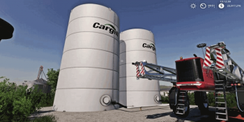 Объект Placeable Cargill Liquid Fert Refill Tanks v 1.0 для Farming Simulator 2019