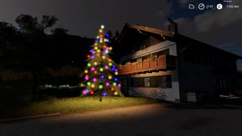 Новогодняя елка CHRISTMAS TREE BY DONPAUL V1.1 для Farming Simulator 2019