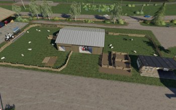 Овчарня SHEEPFOLD V1.0 для Farming Simulator 2019