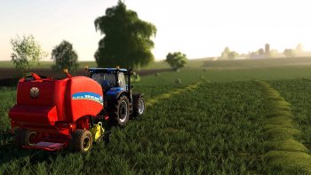 Тюкопресс NEW HOLLAND ROLLBELT 460 V1.0.0.0 для Farming Simulator 2019