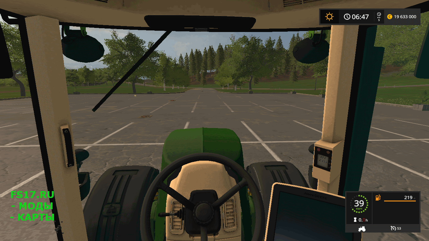 Трактор John Deere 7720 Animation Parts V11 для Farming Simulator 2017 Farming Simulator 8548