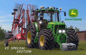 Трактор JOHN DEERE 7530 V1.0.0.0 для Farming Simulator 2019