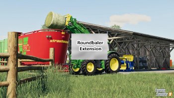 Скрипт ROUND BALER EXTENSION V1.0 для Farming Simulator 2019